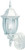 Heath Zenith 180 Degree Alexandria Lantern with Curved Beveled Glass - White