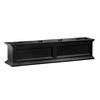 4 Ft. Fairfield Window Box in Black