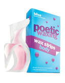 Bliss Poetic Waxing Body Strips - No Colour