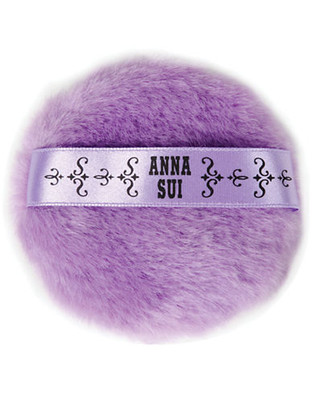 Anna Sui Puff Loose Face Powder PUFF - Purple