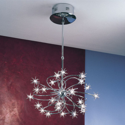 Starburst 24 Light Chandelier
