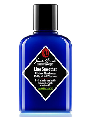Jack Black Line Smoother Oil-Free Moisturizer 4% Glycolic Acid Treatment - No  Colour