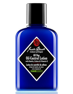 Jack Black All Day Oil-Control Lotion with Kaolin, Cotton and vitamin E - No Colour