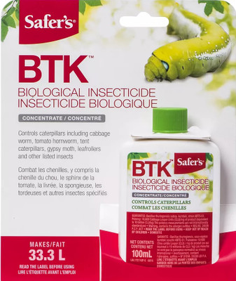Safer BTK insecticide caterpillar killer 100ml 1000419082