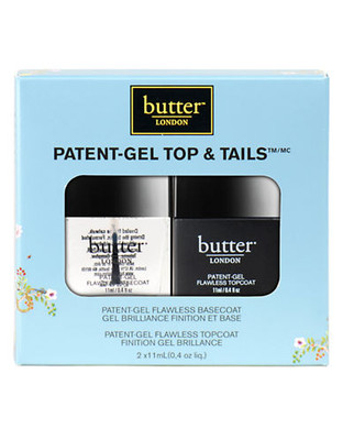 Butter London Patent-Gel Top & Tails Set - No Colour