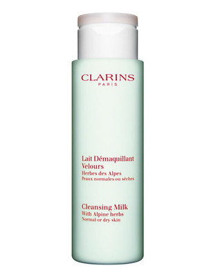 Clarins Cleansing Milk With Alpine Herbs Normal Or Dry  Skin - No Colour