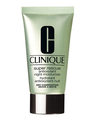 Clinique Super Rescue Antioxidant Night Moisturizer - Dry Combination Skin - No Colour