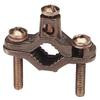 1/2 In. - 1 In. Ground Clamp Bronze - Bag of 1