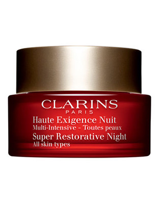 Clarins Super Restorative Night Cream  All skin types - No Colour - 50 ml