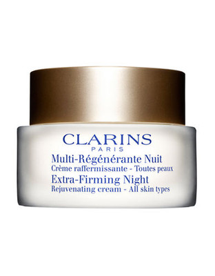 Clarins Extra-Firming Night Rejuvenating Cream  All Skin Types - No Colour