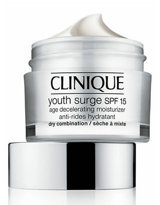 Clinique Youth Surge SPF 15 Age Decelerating Moisturizer Dry/Combination - No Colour