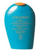 Shiseido Suncare Gentle Sun Protection Lotion Spf33 - No Colour