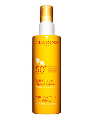 Clarins Sun Care Milk For Children UVA/UVB 50+ 100% mineral screen - No Colour