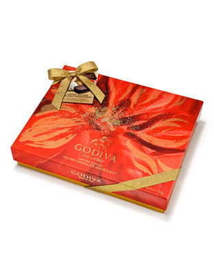Godiva Limited Edition Holiday Gift Box 16 pieces - No Colour