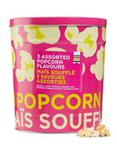 Hudson'S Bay Company 3 Pack Assorted Popcorn with Tin - No Colour