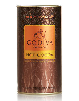 Godiva Milk Chocolate Hot Cocoa Canister - Cocoa