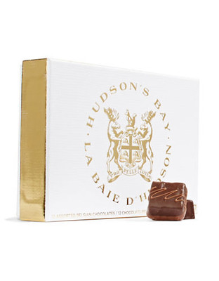 Hudson'S Bay Company 12 Piece Box of Belgian Chocolates - No Colour