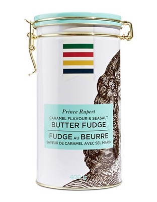 Hudson'S Bay Company Caramel and Sea Salt Butter Fudge 400g - White
