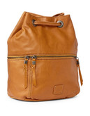 The Sak Camino Drawstring Convertible Backpack - Orange