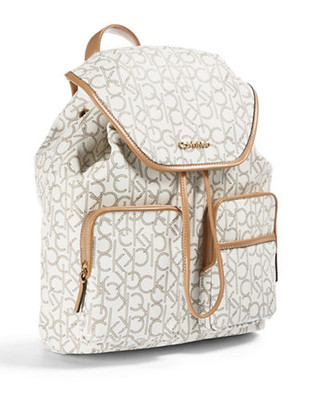 Calvin Klein Monogrammed Backpack