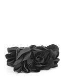 Sondra Roberts Flower Shaped Clutch - Black