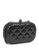Sondra Roberts Chainmail Quilted Clutch - Black