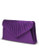 Jessica Mcclintock Pleated Flap Envelop Clutch Mini Bag - Pink