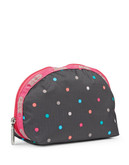 Lesportsac Polka Dot Dome Cosmetic Bag - Chromatic Dot