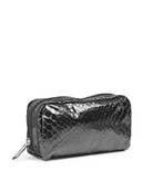 Lesportsac Rectangular Cosmetic Pouch - Leather Snake