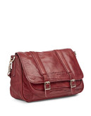Liebeskind Double Buckle Crossbody Bag - Red