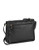 Derek Alexander East West Twin Top Zip Semi Structured Handbag - Black