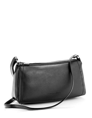 Derek Alexander Wide Convertible Zip Bag - Black