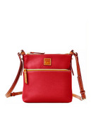 Dooney & Bourke Leather Crossbody Bag - Cranberry