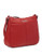 Calvin Klein Pebbled Leather Crossbody Bag - Red