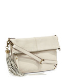 Lucky Brand Lucky Del Rey Leather Saddle Bag - Vanilla