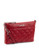 Calvin Klein Quilted Leather Crossbody - Red