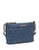 Calvin Klein Quilted Leather Crossbody - Navy