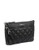 Calvin Klein Quilted Leather Crossbody - Black
