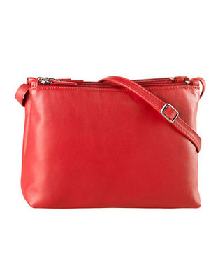 Derek Alexander East West 3 Top Zip - Red