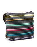 Lesportsac Cleo Hobo Dot Bag - Black Stripe
