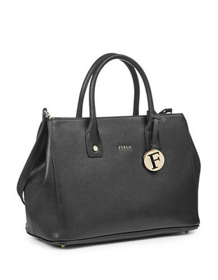 Furla Saffino Linda Satchel - Black