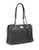 Calvin Klein Hastings Quilted Leather Satchel - Black/Silver