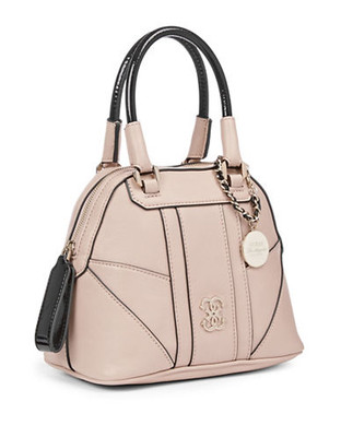 Guess Paxton Domed Satchel - Nude