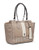 Guess Knoxville Mixed Media Bag - Light Taupe