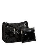 Lesportsac Basic Deluxe Hobo Bag - Black Patent