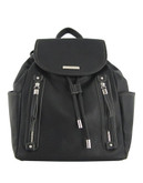 Nine West In The Fray Large Backpack Shoulder Bag - Black