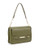 Anne Klein Military Luxe Tab Front Handbag - OLIVE