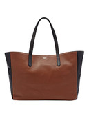 Fossil Sydney Tote - Black/Brown
