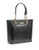 Calvin Klein Key Items Patent Saffiano Leather Tote - Black