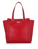 Nine West Tailored Turns Large Tote - Red